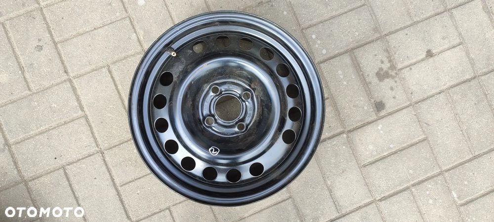 FELGI STALOWE 4x100 6Jx15 CALI ET43 OPEL CORSA MERIVA FIAT GRANDE PUNTO KOMPLET 4 SZTUKI - 3