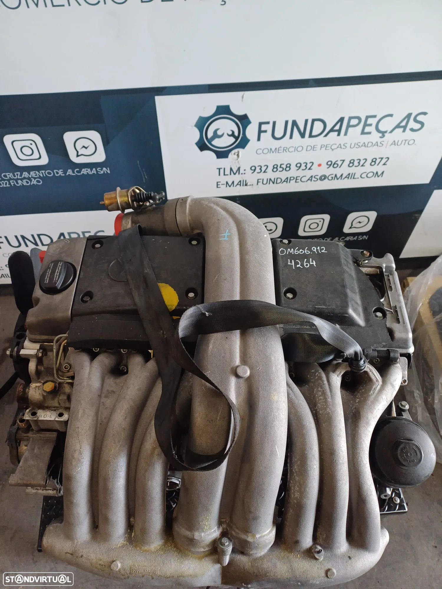 Motor Mercedes E300D (W210) 3.0 136Cv Ref: 606.912 - 4