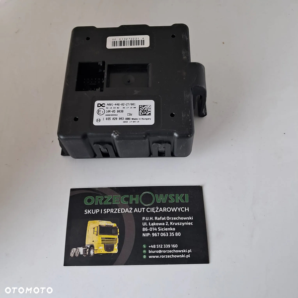 Mercedes actros sterownik moduł cgw 0014460227