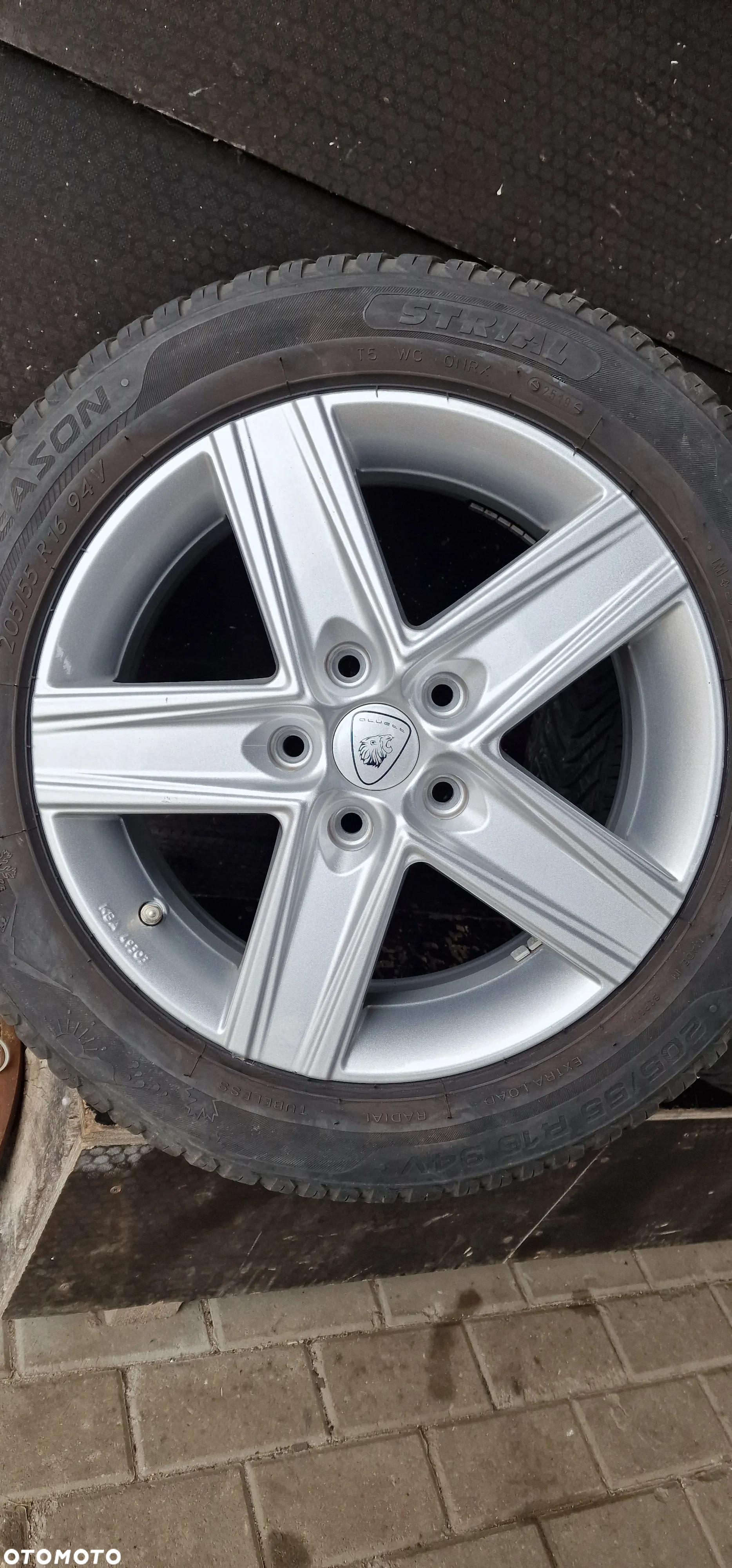 ALUFELGI+OPONY Wielosezonowe 205/55 16  VW Golf V Touran OCTAVIA II 16' 5X112 ET48 - 4