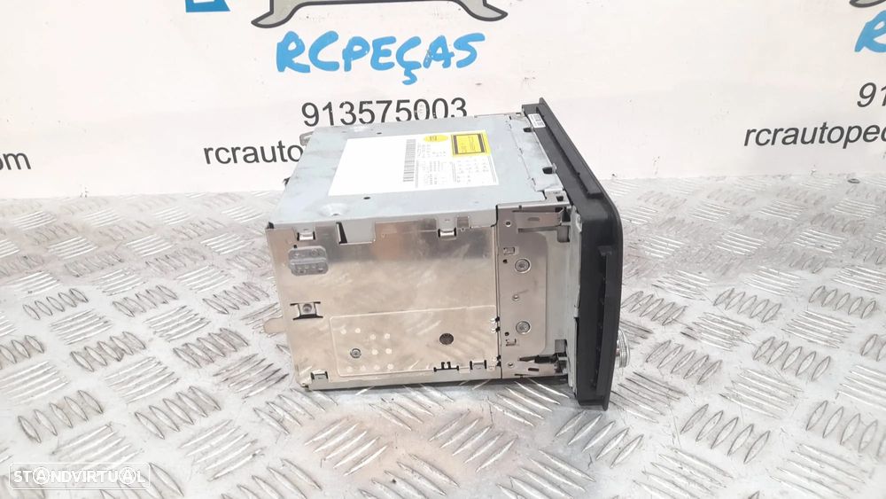 RADIO AUTORADIO LEITOR CD AUDI A3 8P 8P0035186S 8P0035186 CONCERT DISPLAY COMANDOS COMUTADOR PAINEL CONTROLO COMUNICAÇÃO - 4