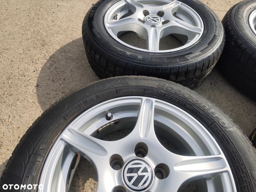 5x100 Felgi Aluminiowe Alufelgi 14 Koła Letnie Lato SKODA FABIA PRAKTIK ROOMSTER RAPID SEAT IBIZA CORDOBA TOLEDO IV 4 VW FOX POLO Legnica ALU-RAD 185/60 6mm - 11