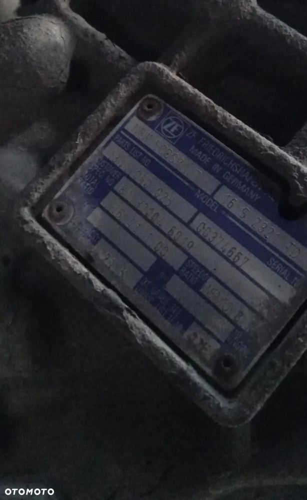 Skrzynia biegów MAN TGA TGX - 2