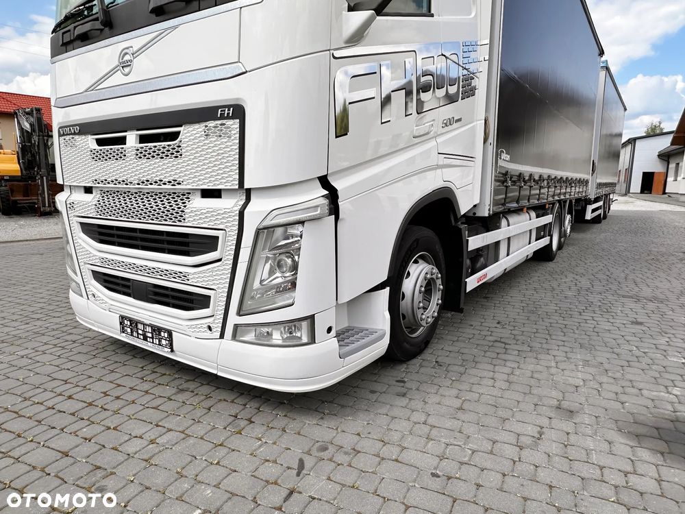 Volvo FH 500 GLOB XXL TANDEM ZESTAW WECON OCYNK SAF  7,72+7,72 - 4