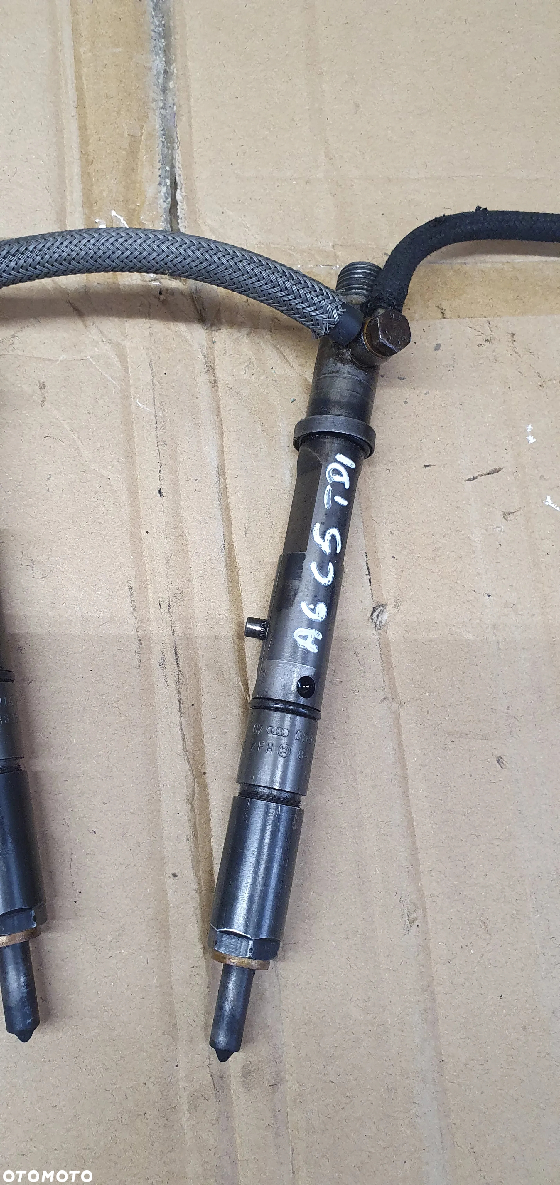 Wtrysk wtryskiwacz wtryskiwacze wtryski paliwa Audi A6 C5 2.5 TDI 059130201A - 6
