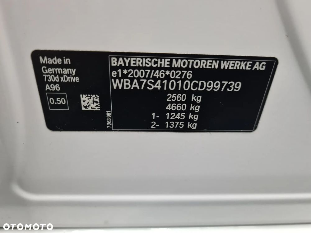 BMW Seria 7 730d xDrive sport - 8