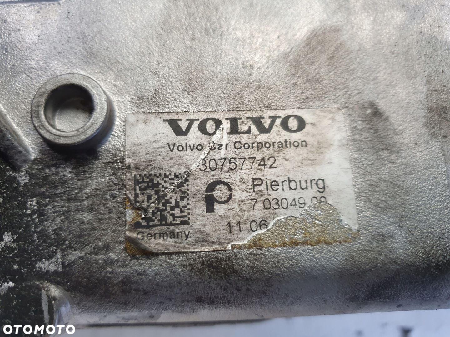 Volvo XC60 2.0 D D3 CHŁODNICA SPALIN EGR 30757742 - 2