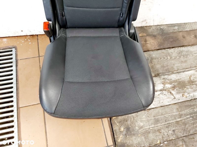 ford s-max mk1 fotel ii 2 rząd lewy półskóra - 9