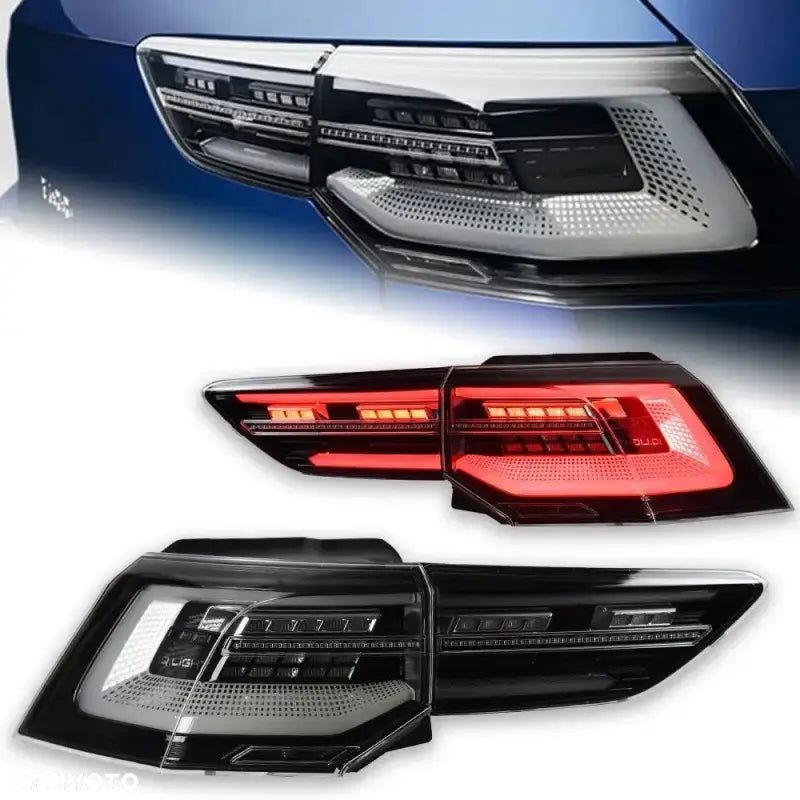 Volkswagen VW Golf 8 2020–2021 Lampy Tylne LED DRL Komplet
