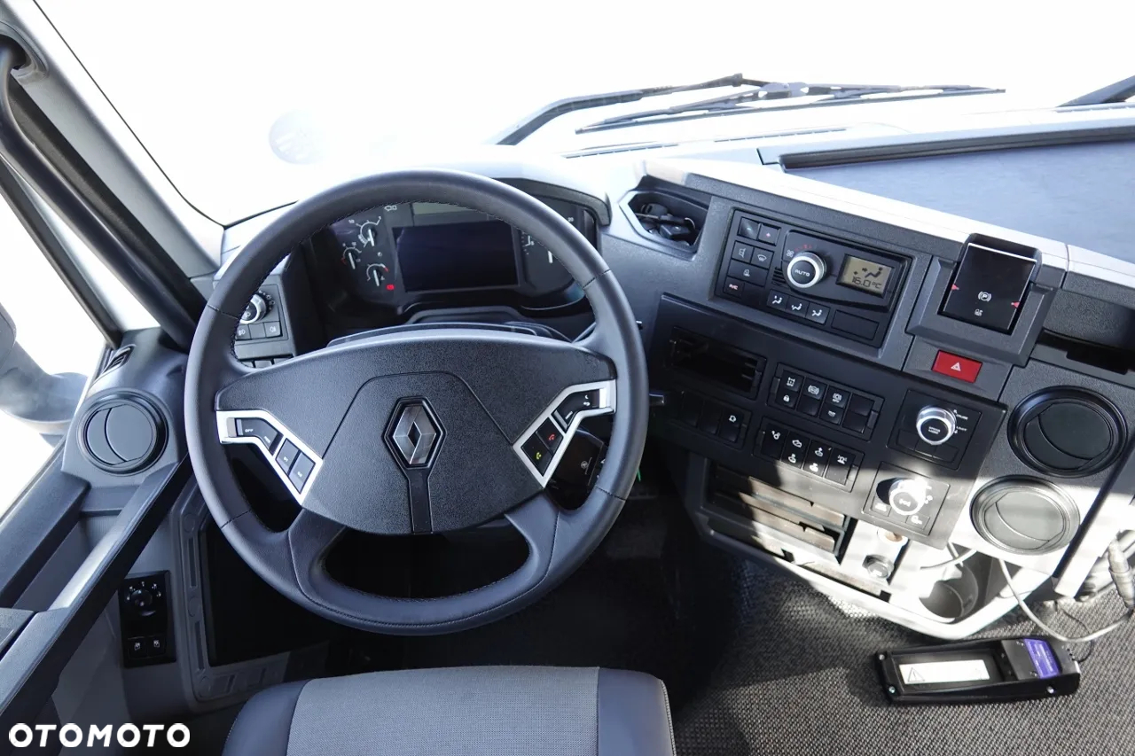 Renault C 380 / 6X4 / SKRZYNIOWY 6.4 M / + HDS FASSI F175A / MAX UDŹWIG 7 535 KG / WYSÓW 12.3 M / ROTATOR / STEROWANIE RADIOWE / OPONY 100 % / SPROWADZONY - 29