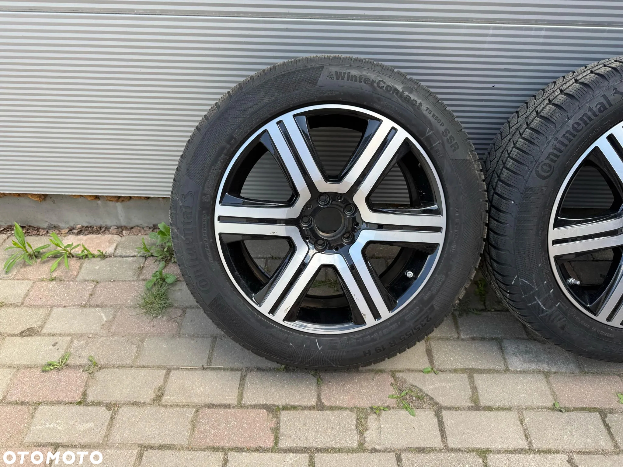 4x alufelgi opony koła zimowe 235/55R19 5x112 Mercedes GLC amg night bicolor Continental X253 - 2