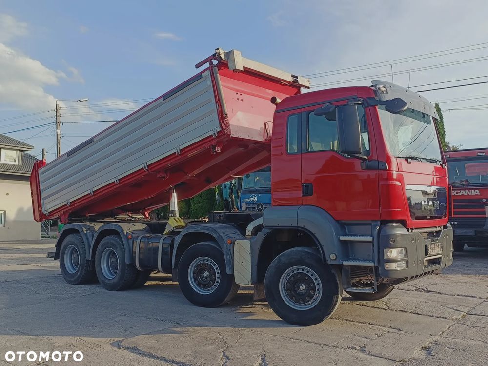 MAN TGS 35.440 8x4 E5 Schwarzmuller Kipper + Bordmatik/ Manual/ - 6