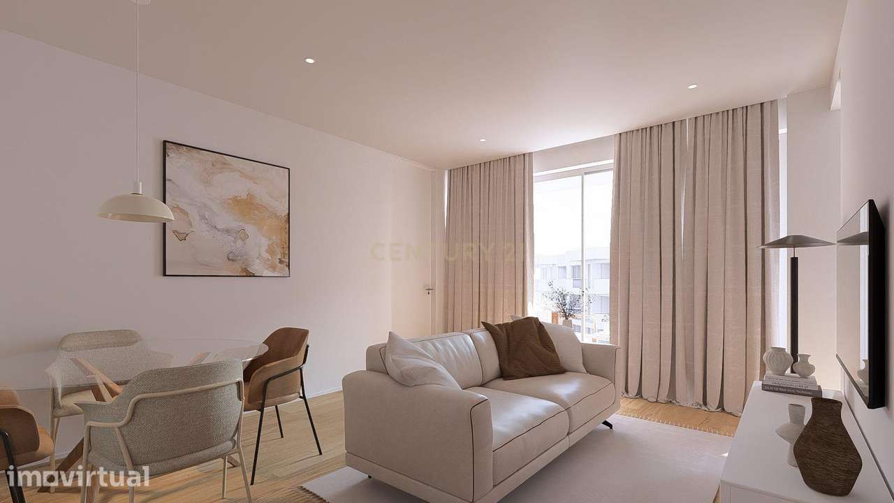 Condomínio do Sobreiro | T2 com 98m2 em Matosinhos, Senhora da Hora, j - Grande imagem: 5/37