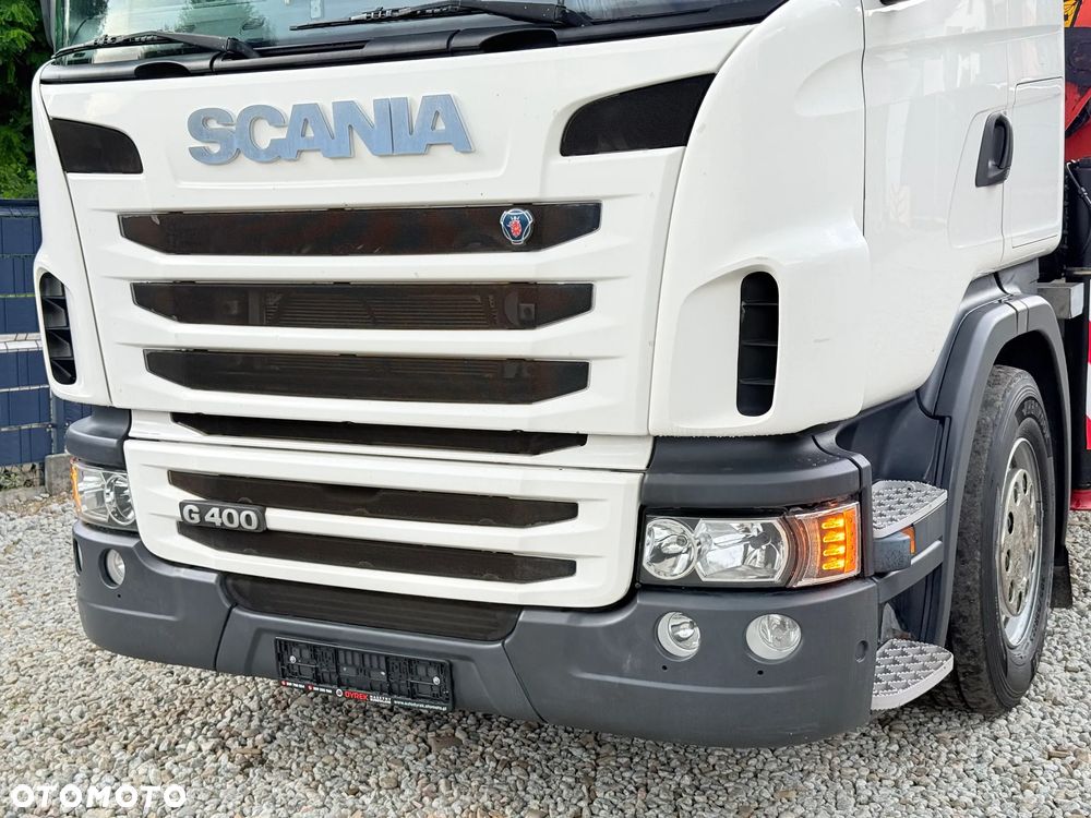 Scania * SCANIA G400 * HDS Palfinger Kran PK 42500 * 3 Osie * Sprowadzona * Bardzo Dobry Stan * - 4