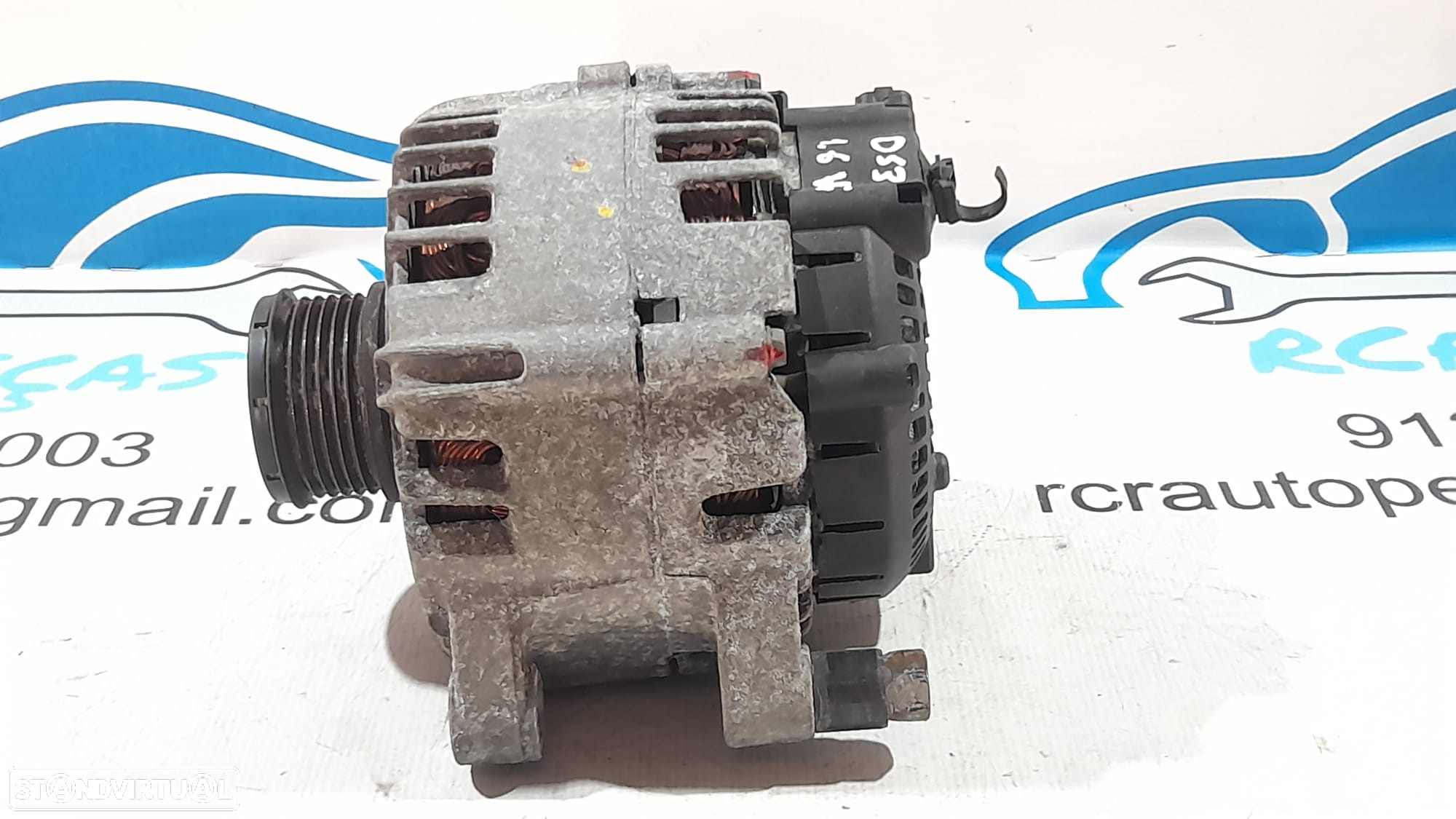 ALTERNADOR VALEO ORIGINAL 9664779680 2605547B 211039912 TG15C135 96 647796 80 CITROEN DS3 DS 3 1.6 HDI 92CV 9HP 9H06 10JBOL C3 II 2 MK4 C4 II 2 MK2 BERLINGO PEUGEOT 207 308 5008 - 3