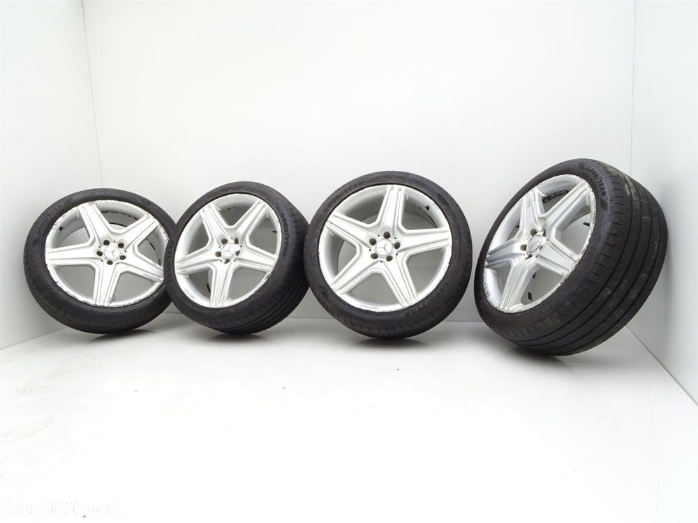 Kpl alufelgi felgi koła 5x112 r21 265/40r21 a1644015302 mercedes ml w164 - 3