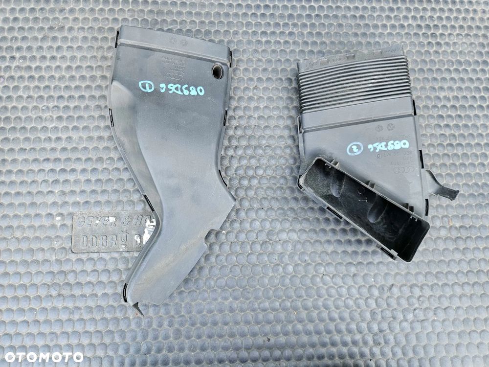 Przewód Dolot 8E0129618D 8E0129617D Wlot Kanał Filtra Powietrza Pas Przedni AUDI A4 B6 B7 - 16