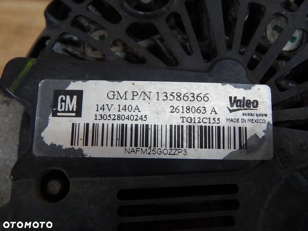 Rozrusznik Alternator 1.6 Turbo Opel Insignia A 08-17 Astra zafira Saab 9-5 Łuków części - 8