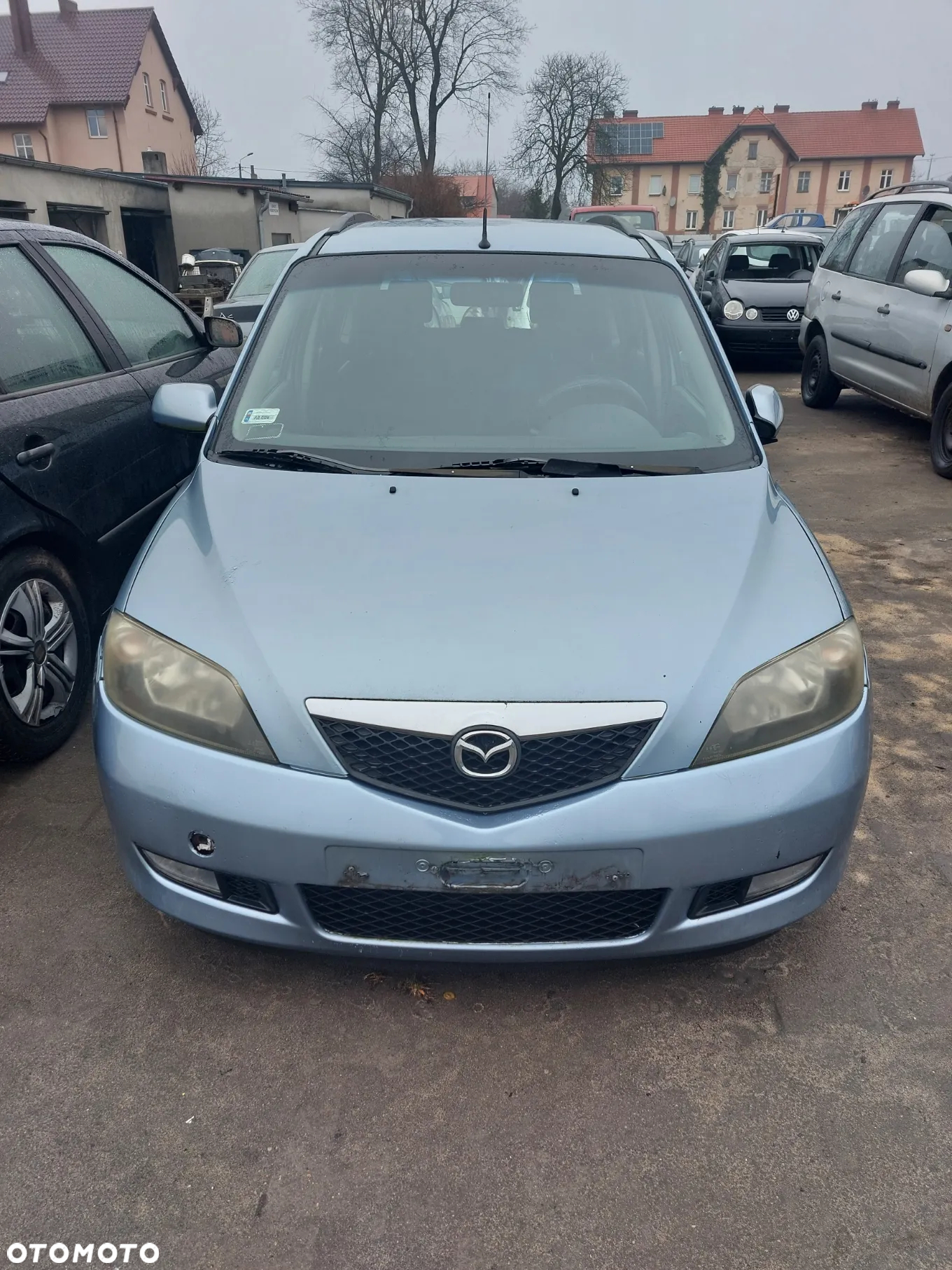 MAZDA 2 2004 r. 1,4 benz na części drzwi szyby lusterko klapa maska lampy zamek klamka - 2