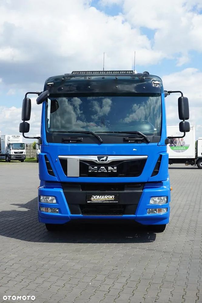 MAN TGM / 18.290  / SKRZYNIOWY + HDS + WINDA / PALFINGER PK 12002 / WYSIĘG 10 M - 14
