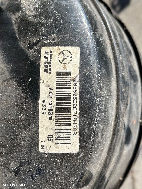 Tulumba frana servofrana Sprinter 2.2 W905 A 001 480 00 08 - A 001 430 01 08 - A 001 430 03 08 1995 - 2005 - 2
