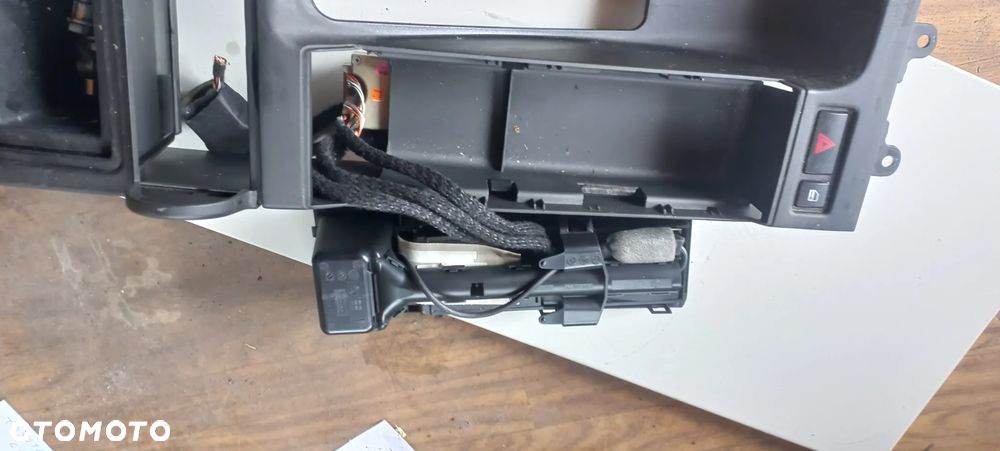 PODŁOKIETNIK TUNEL ŚRODKOWY telefon  BMW E46 CZARNA SKÓRA eu poznan - 5
