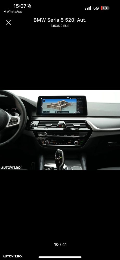 BMW Seria 5 520e AT PHEV - 9