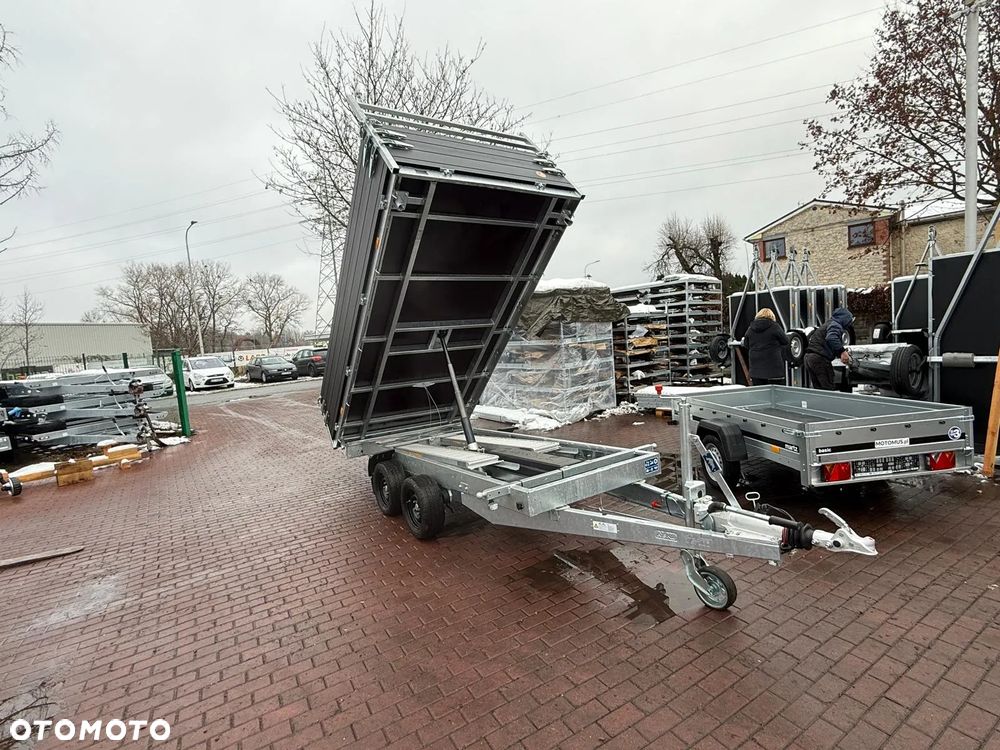 Saris Przyczepa Kiprowana Saris Tipper K3 356x184x35 + nadstawki 30 cm 3500 kg dostawa pod dom Częstochowa - 1