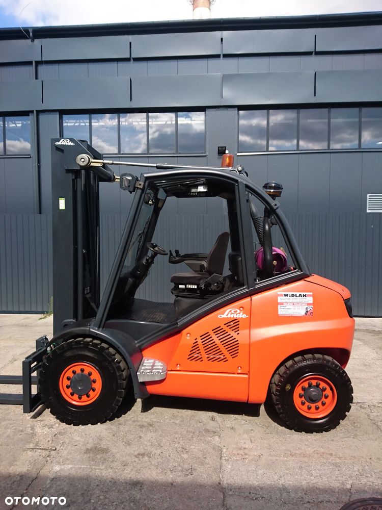 Linde [2017] WÓZEK WIDŁOWY LINDE H50T gaz 5ton - 1