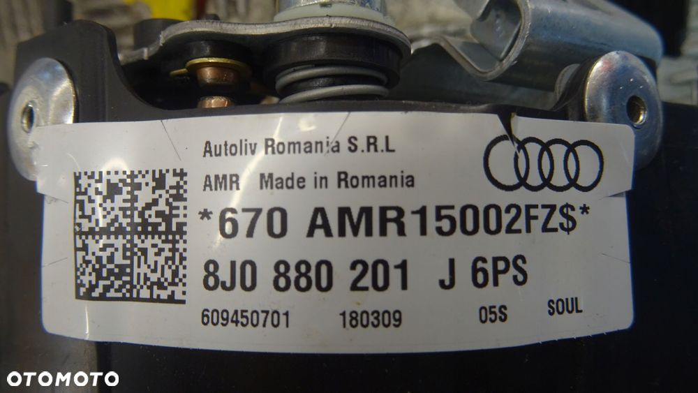 airbag poduszka kierowcy audi oe 8j0880201j - 3