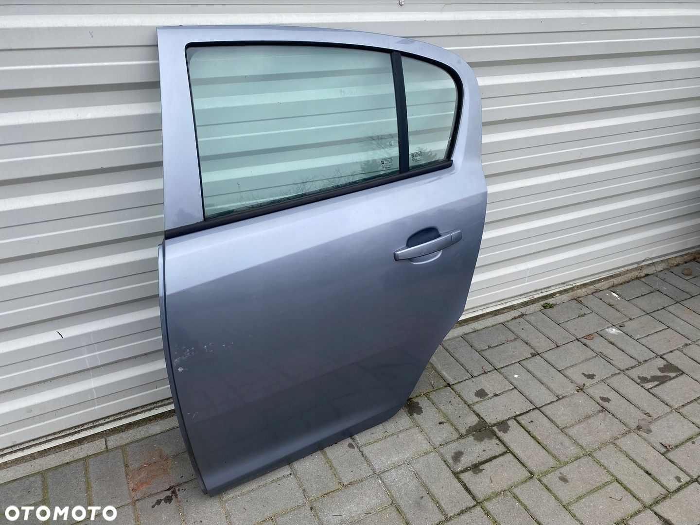 DRZWI LEWY TYŁ LEWE TYLNIE OPEL CORSA D Z168 EU - 3