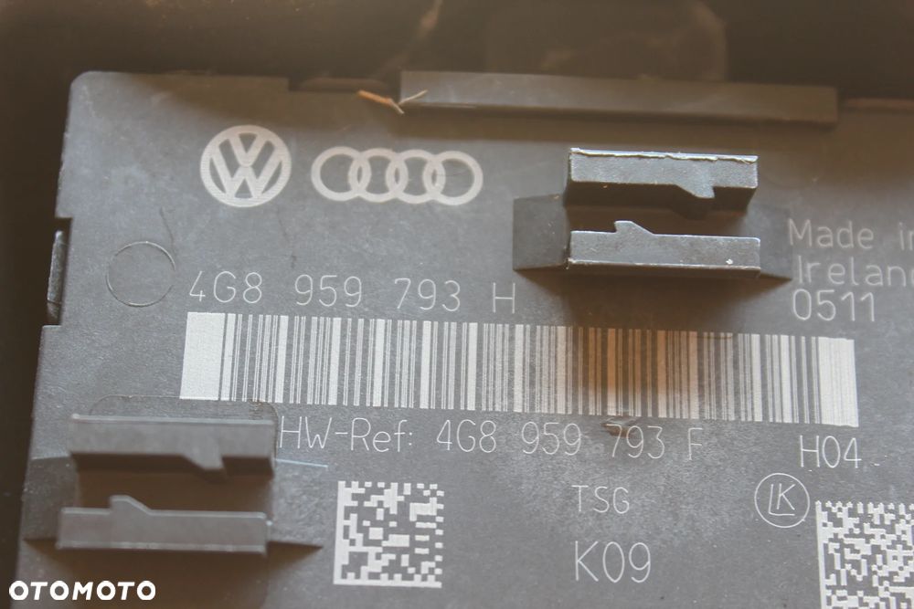 MODUŁ DRZWI AUDI A6 C7 A7 4G8959793H 2012 - 2