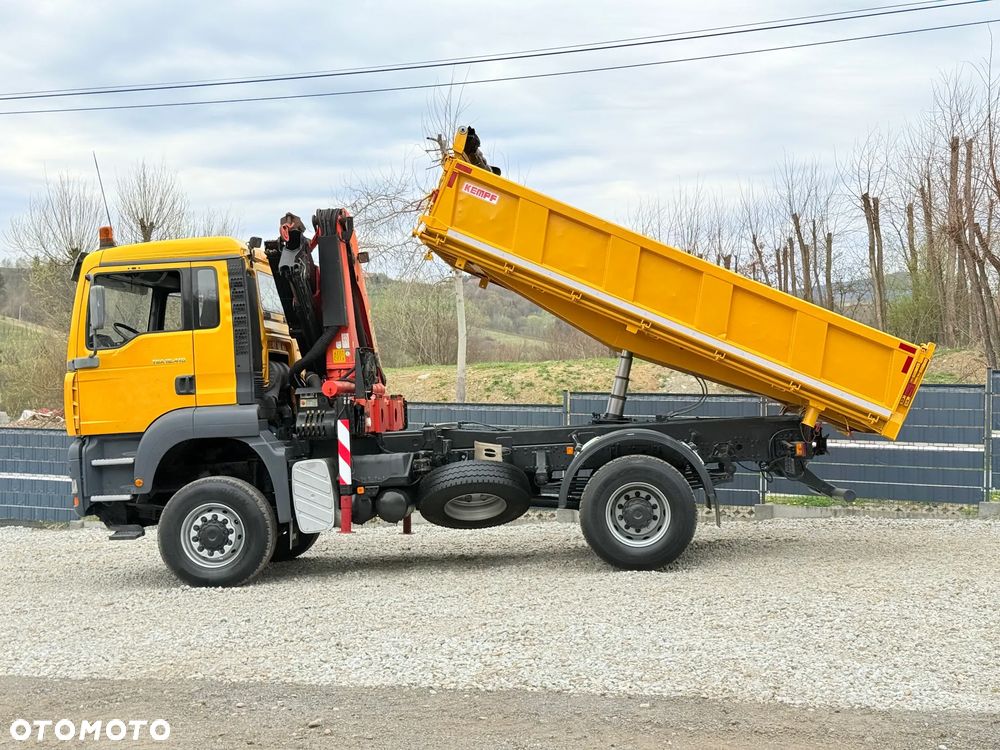 MAN * MAN TGA 18-410 * KIPER WYWROTKA * 4x4 * HDS Palfinger PK16500* Sprowadzony* Bardzo Dobry Stan * - 26
