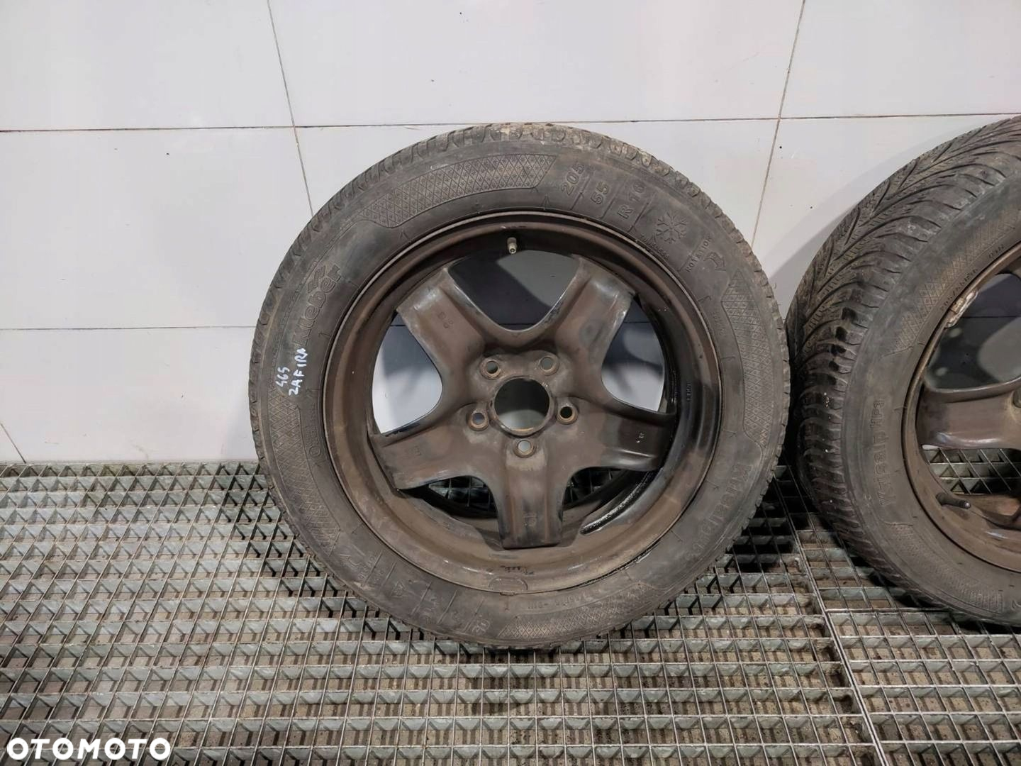 4X FELGI KOŁA STRUKTURALNE KOMPLET R16 5X110 ET39 - OPEL ZAFIRA B 2008r - 10
