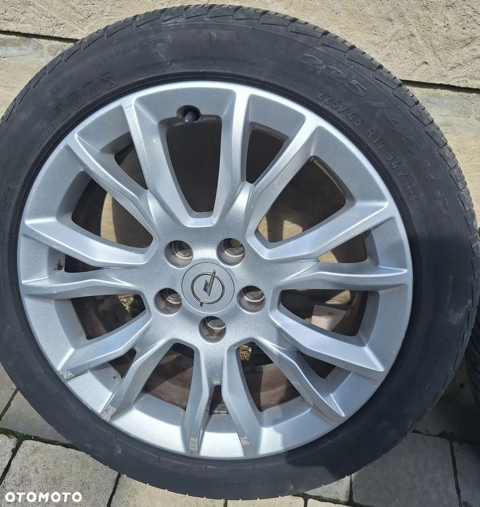 KPL. FELG ALUMINIOWYCH -17 CALI-5X110-OPEL ZAFIRA B ,ASTRA H - 7