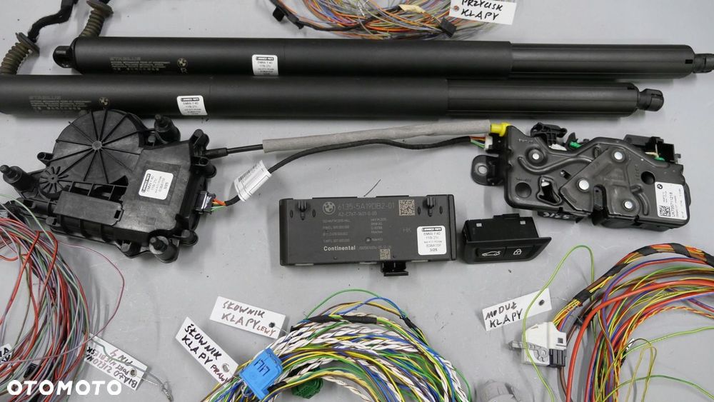 BMW F40 ZESTAW ELEKTRYCZNEJ KLAPY BAGAŻNIKA SIŁOWNIKI MODUŁ WIĄZKA - 3