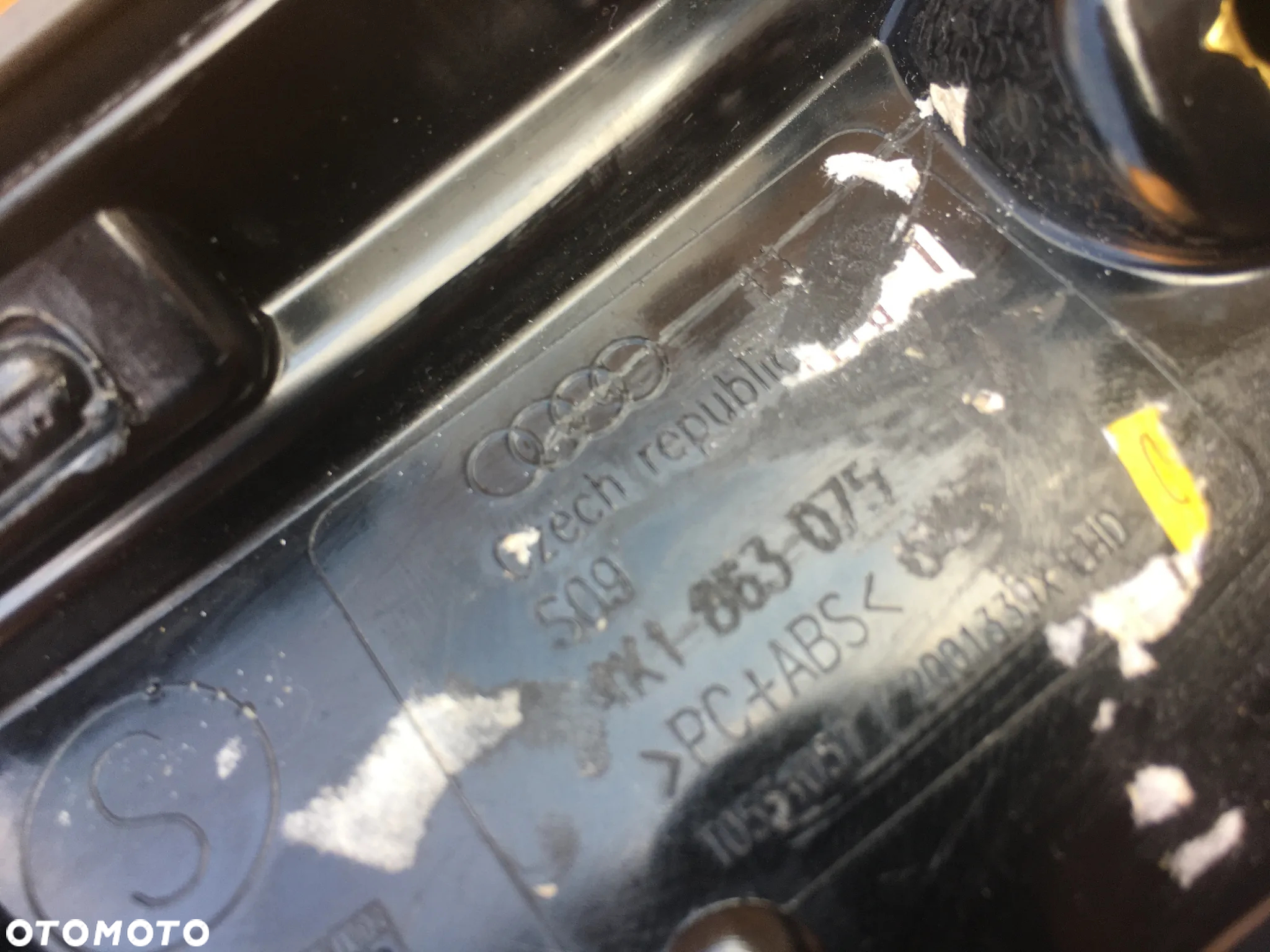 Audi A6 C8 4K Osłona Pod Kierownicę Schowek Konsoli Kierowcy 4K1863075 - 5