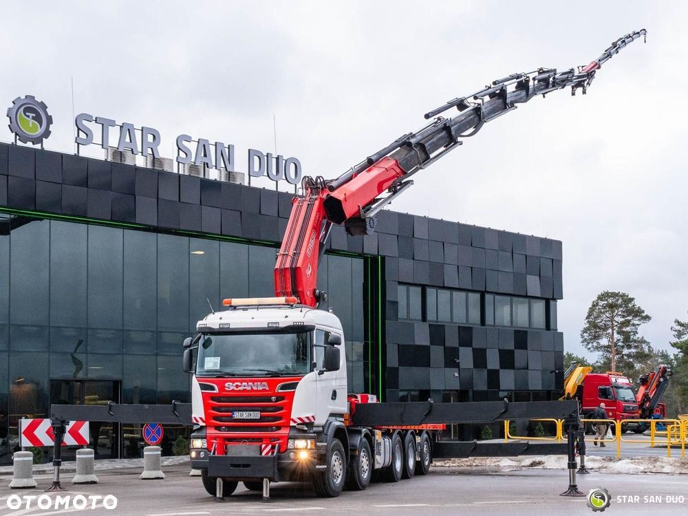 Scania R520 10x4 FASSI F2150RAL.2.28 HDS Żuraw Wciągarka - 2