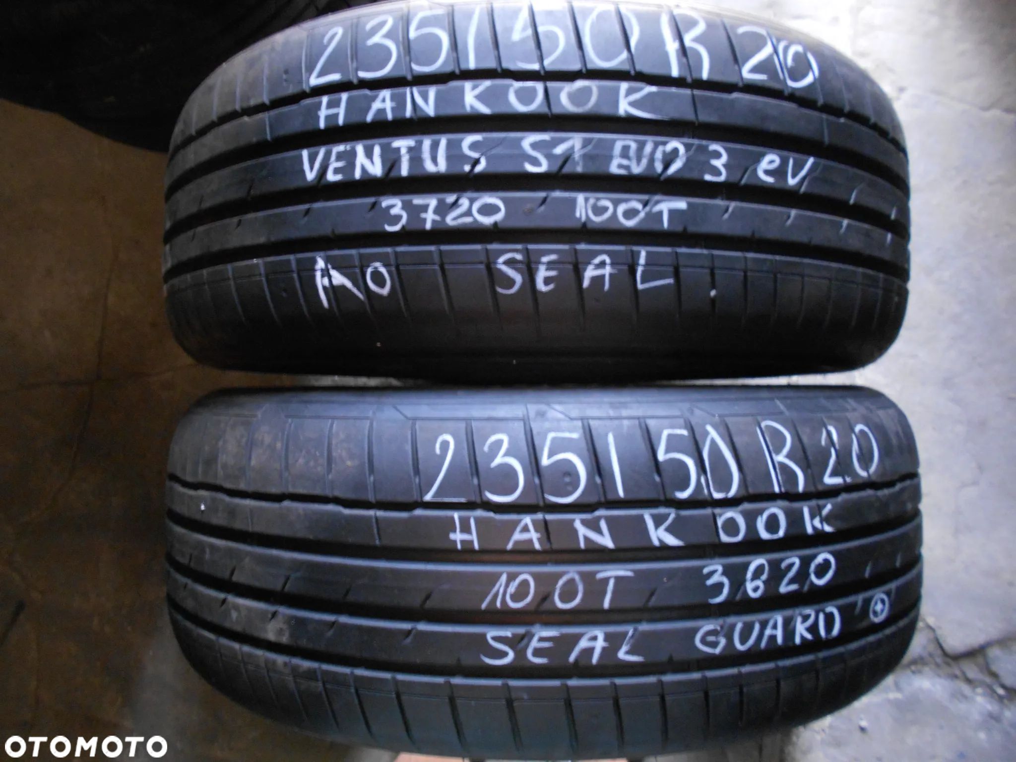 OPONY 235/50R20 HANKOOK VENTUS S1 EVO 3 EV AO SEAL DOT 1921 7.2MM - 1