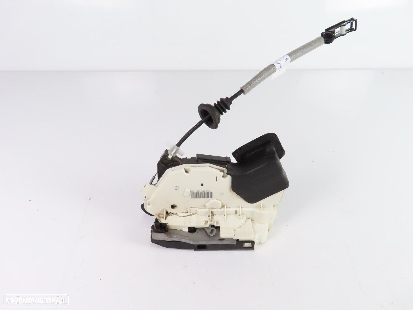 Fecho da porta Esquerdo/Trás Usado / Original VW POLO (6R1, 6C1) 6R4839015A - 1