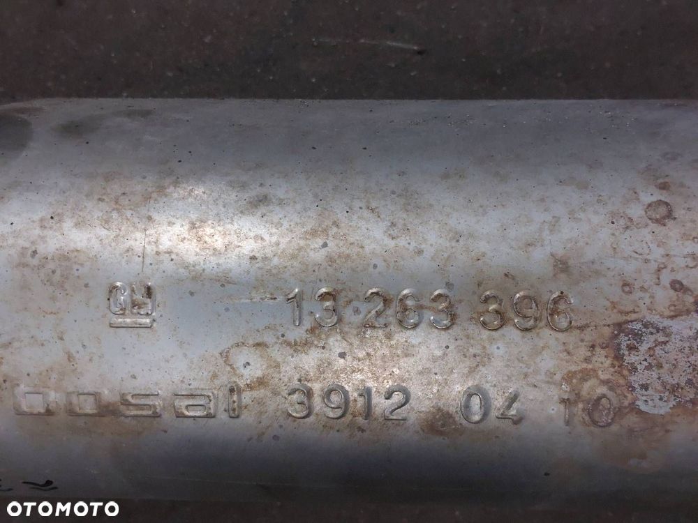 TŁUMIK WYDECH KOŃCOWY ŚRODKOWY RURA SIATKA OPEL CORSA D 1.2 16V 13263396 - 4
