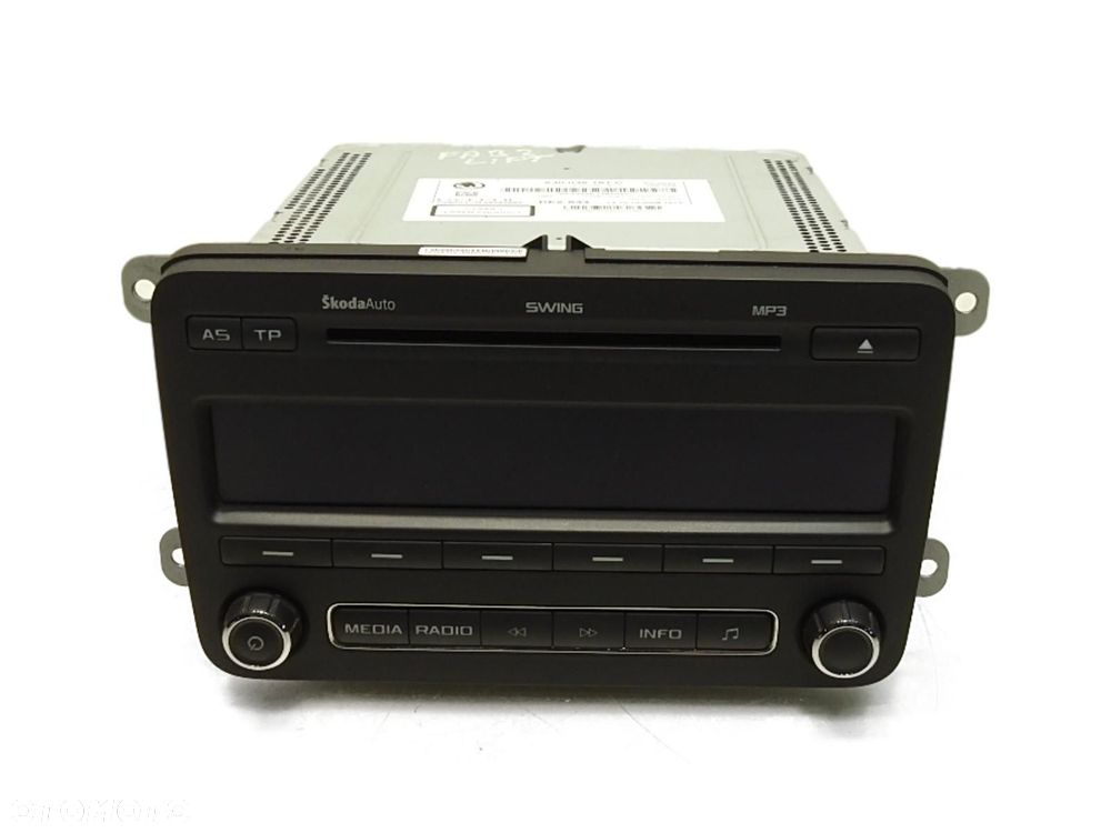 RADIO CD SKODA FABIA II 5J0035161C - 1