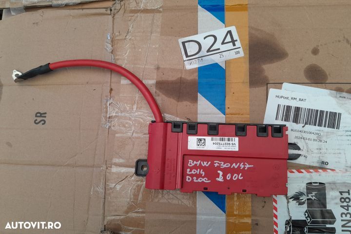 CAPSA PIROTEHNICA 922775204 BMW Seria 3 F30/F31/F34  [din 2011 pana - 1