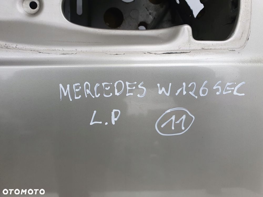 PRZEDNIE DRZWI LEWE przód Mercedes W126 C126 SEC - 2