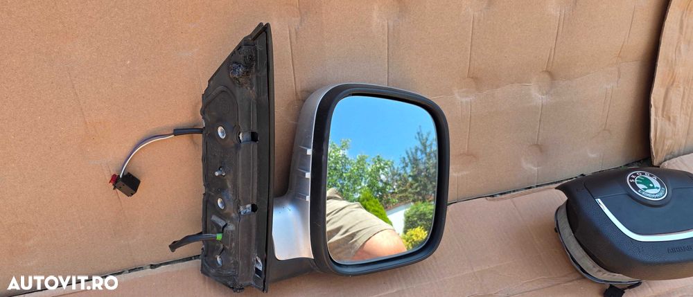 Oglinda dreapta completa VW Caddy 2K 2011 / 2012 2013 / 2014 2015 - 1