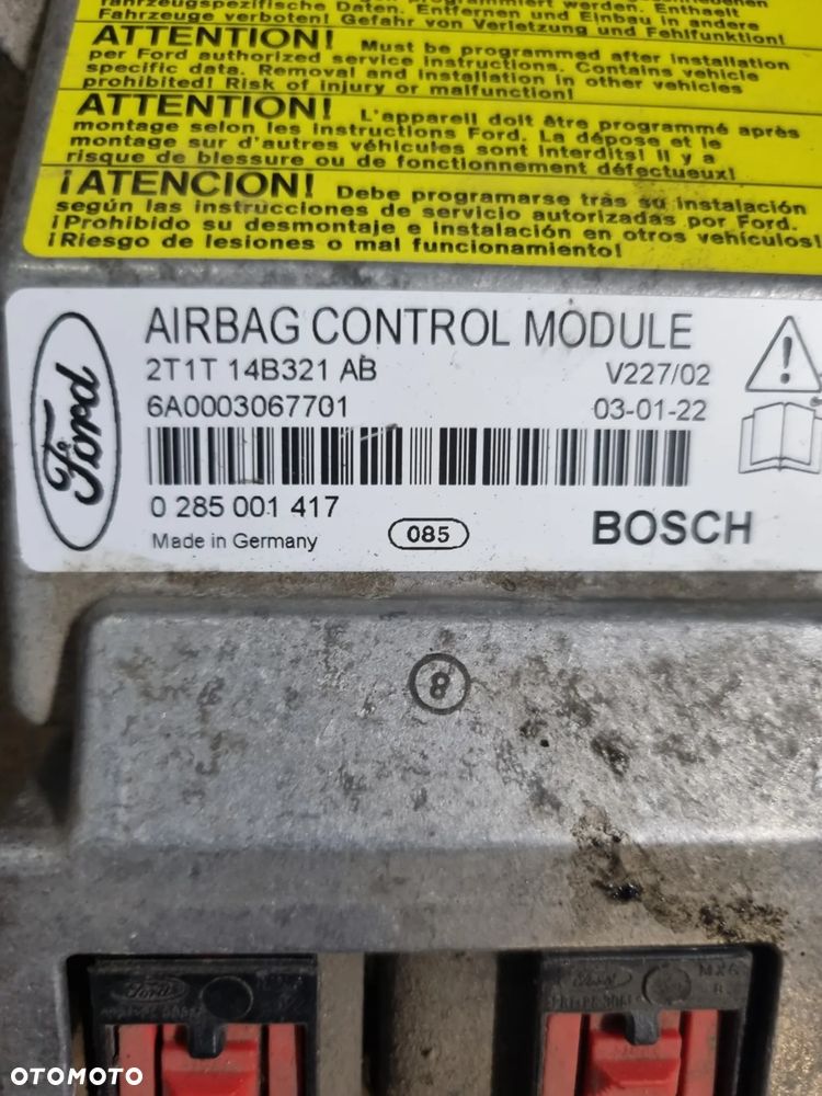 MODUŁ SENSOR AIRBAG FORD TRANSIT CONNECT MK1  02r.+ - 2