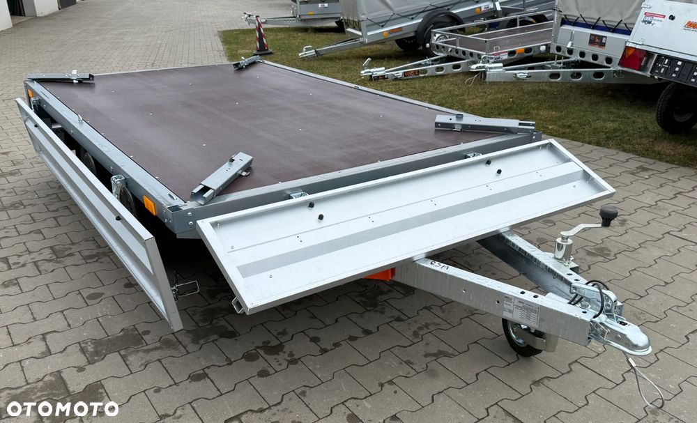 Wiola Przyczepa samochodowa WIOLA HOCHLADER 2 OSIE 256x156 cm , DMC: 750 kg - 11