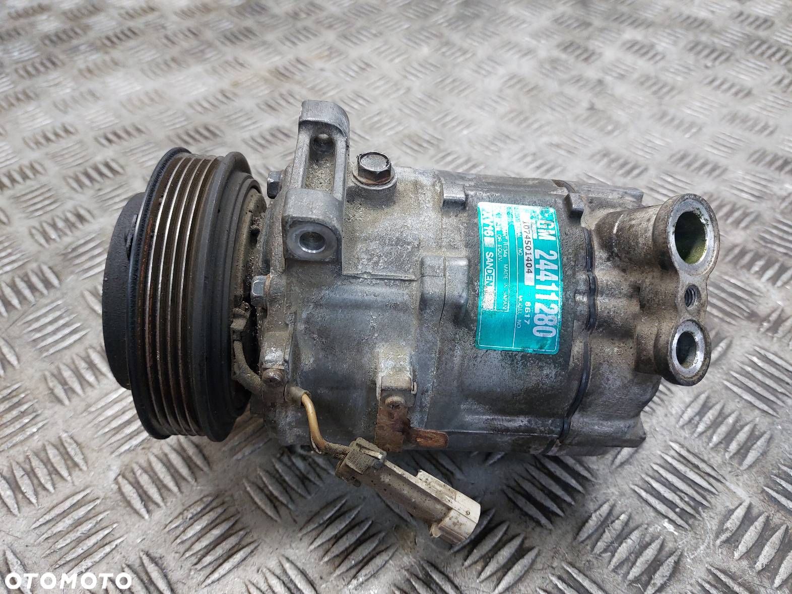 SPRĘŻARKA KOMPRESOR KLIMATYZACJI SAAB 9-3 II 1.8 T 24411280 - 1