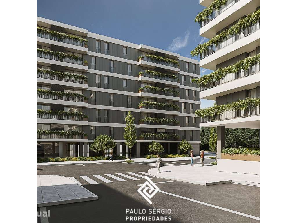 T2 em construção no belíssimo empreendimento Oporto Plaza, Paranhos. - Grande imagem: 3/7