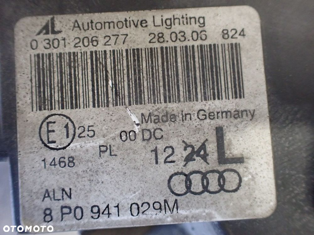 LAMPA LEWA PRZEDNIA XENON AUDI A3 8P 2.0TDI - 8